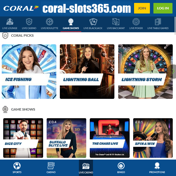 Coral Game Shows Selection 2