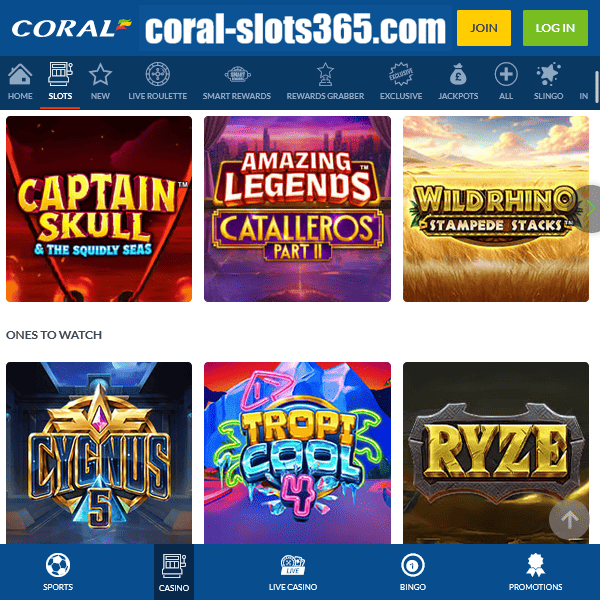 Coral Slots Ones To Watch